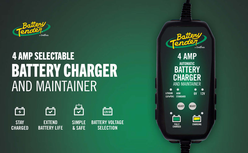 Load image into Gallery viewer, Power Tender® 4 Amp 12V/6V Battery Charger and Maintainer

