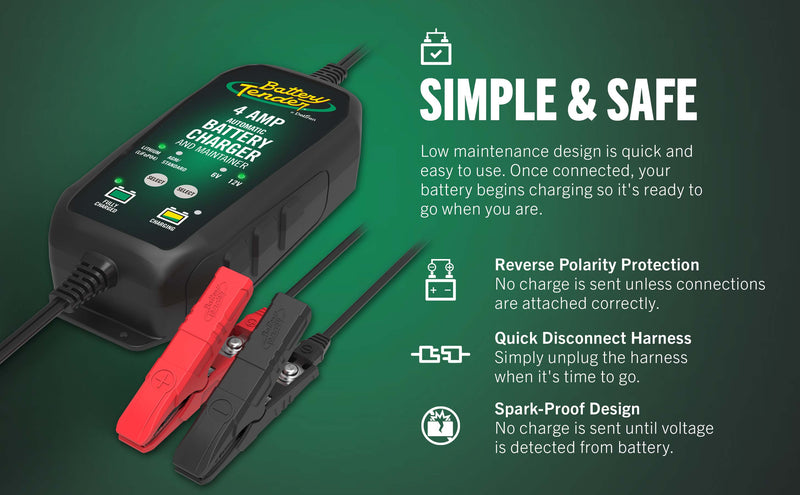 Load image into Gallery viewer, Power Tender® 4 Amp 12V/6V Battery Charger and Maintainer
