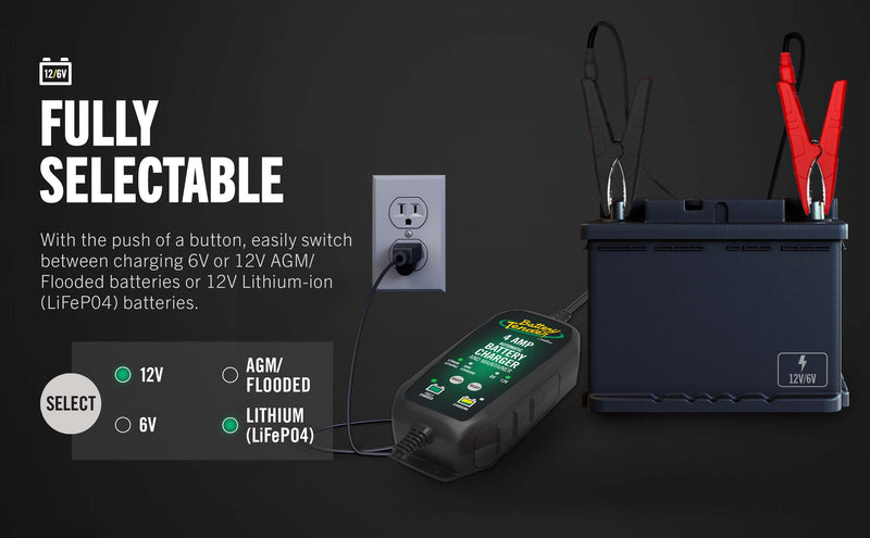 Load image into Gallery viewer, Power Tender® 4 Amp 12V/6V Battery Charger and Maintainer
