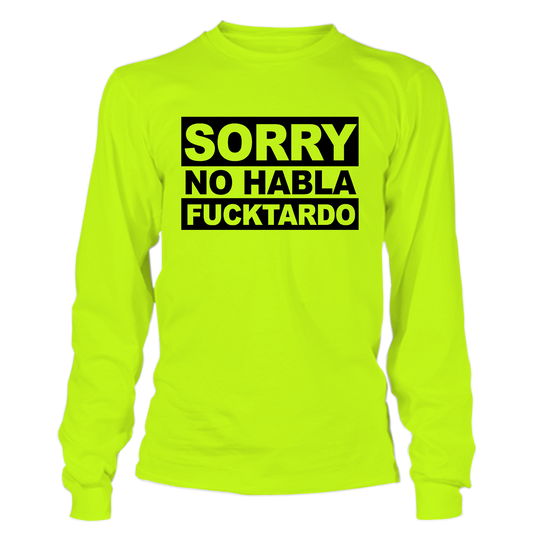 F*cktardo - Long Sleeve Hi-Vis T-Shirt