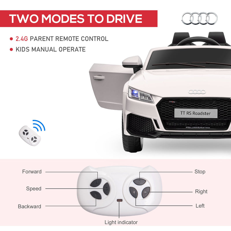 Load image into Gallery viewer, 6V Audi TT RS Kid Electric Sports Car with Remote Control Ride-On
