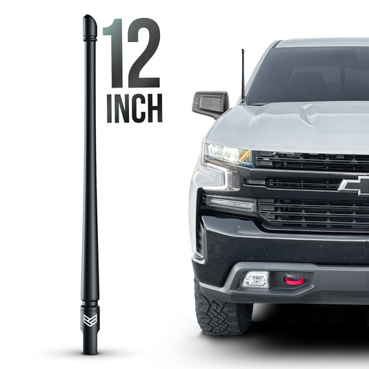 CHEVY & GMC TUFFLOCK® FLEXIBLE ANTENNA (12 INCH)