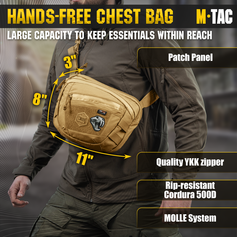 Load image into Gallery viewer, M-Tac Elite Sphaera Large Bag Gen II with Loop Panel
