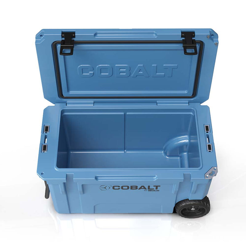 Load image into Gallery viewer, Cobalt 55 Quart with Wheels Roto-Molded Super Cooler
