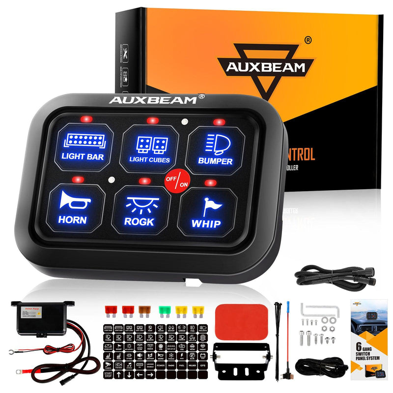 Load image into Gallery viewer, Single Series 6/8 Gang LED Switch Panel,Off Road Light Controller
