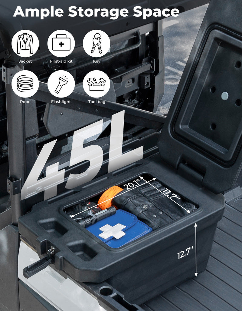 Load image into Gallery viewer, 45L Storage box / Cargo Box (Left Side) for Polaris Ranger 1000 900 570 700 XP 1000
