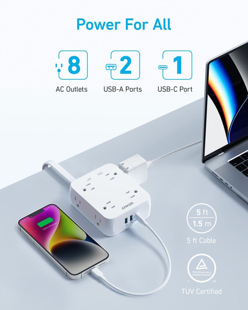 Load image into Gallery viewer, Anker <b>341</b> USB Power Strip
