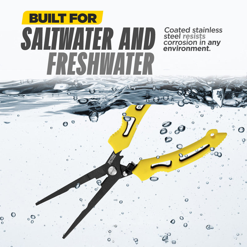 Load image into Gallery viewer, Beyond Fishing 8.5” Long Nose Fishing Pliers
