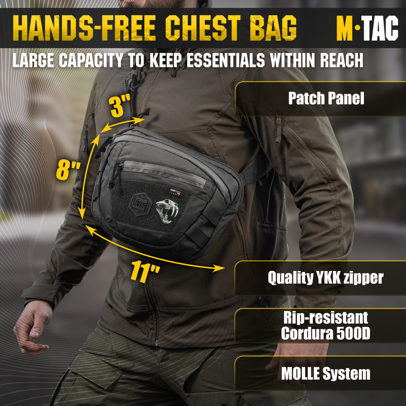 Load image into Gallery viewer, M-Tac Elite Sphaera Large Bag Gen II with Loop Panel
