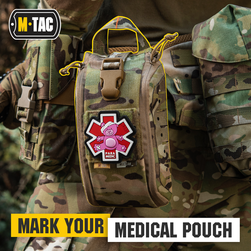 Load image into Gallery viewer, M-Tac Morale Patch Paramedic Bear PVC
