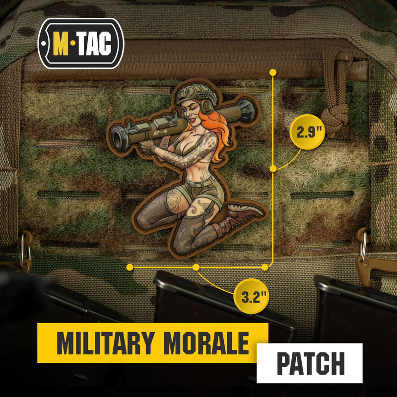 Load image into Gallery viewer, M-Tac Morale Patch Tactical Girl
