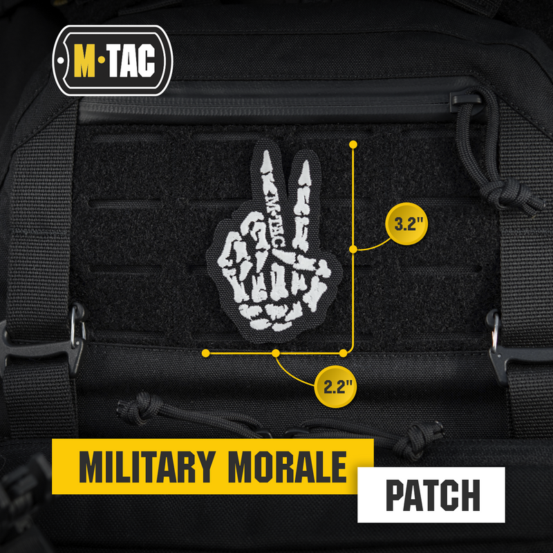 Load image into Gallery viewer, M-Tac GITD Patch Victory Hand (Embroidered)
