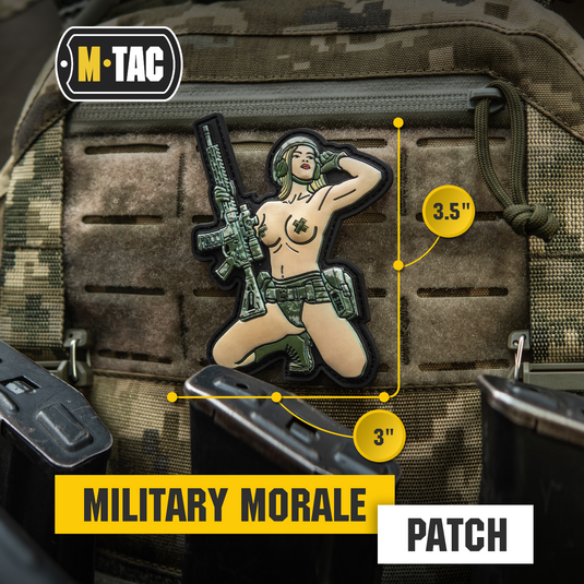 M-Tac Morale Patch Tactical Girl