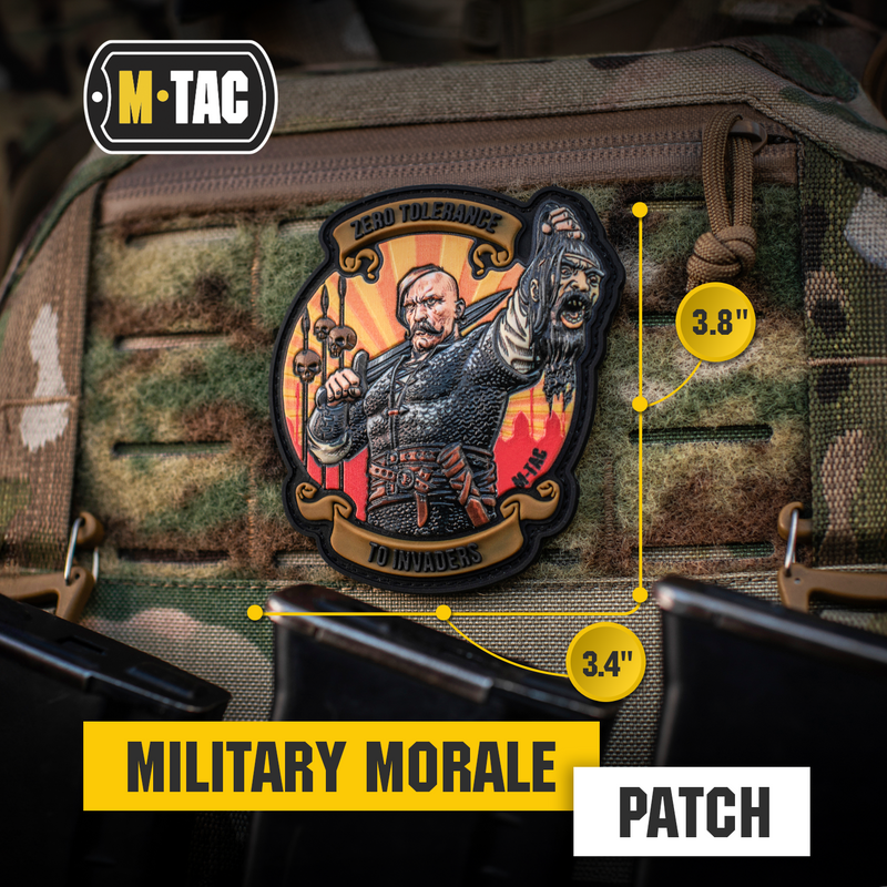 Load image into Gallery viewer, M-Tac Morale Patch Zero Tolerance PVC
