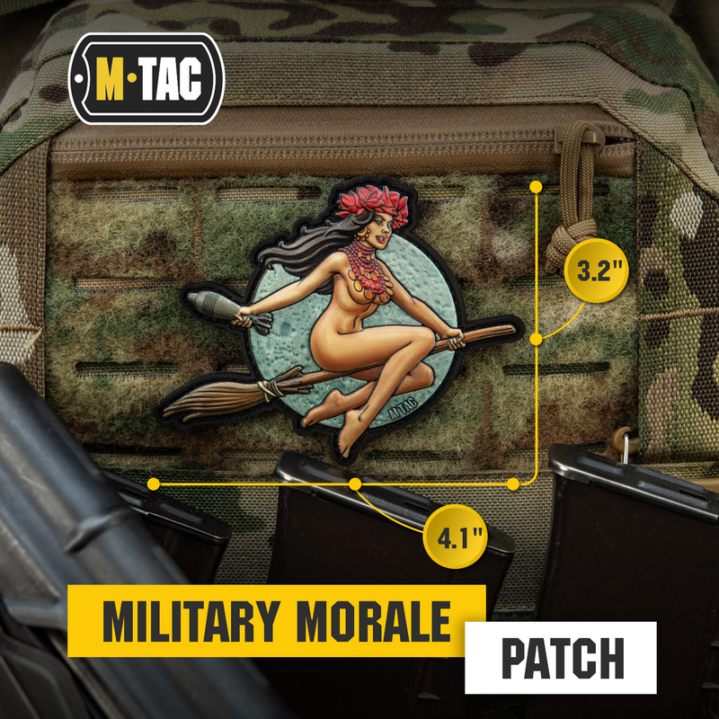 Load image into Gallery viewer, M-Tac Morale Patch Tactical Girl
