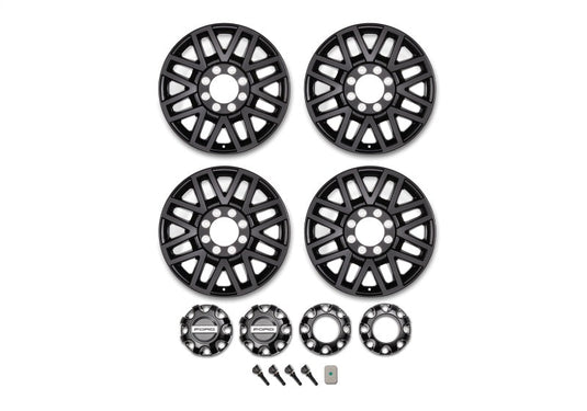 Ford Racing 05-22 F-Super Duty 20in x 8in Wheel Package w/TPMS Kit - Black