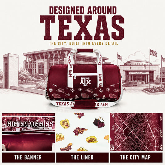 Texas A&M University Duffel Cooler