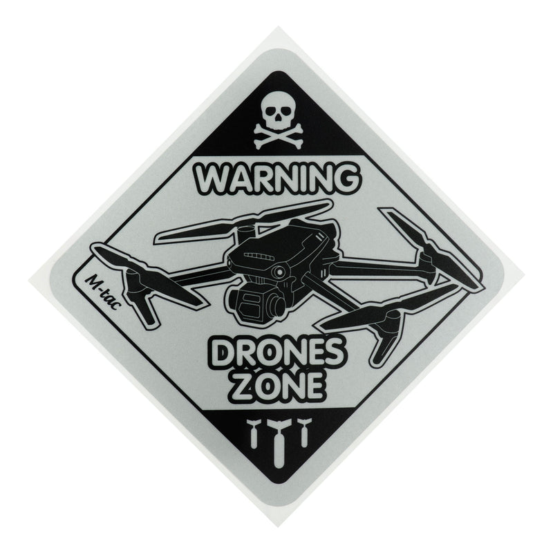Load image into Gallery viewer, M-Tac Sticker Drones Zone Reflective
