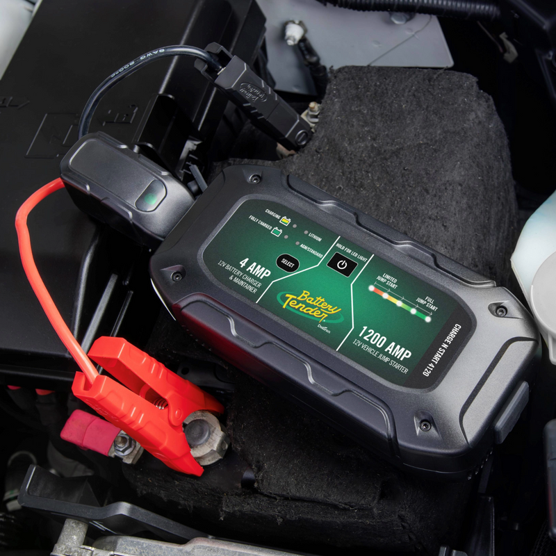 Load image into Gallery viewer, Charge N Start 4120 — 4 Amp Battery Charger &amp; 1200 Amp Jump Starter

