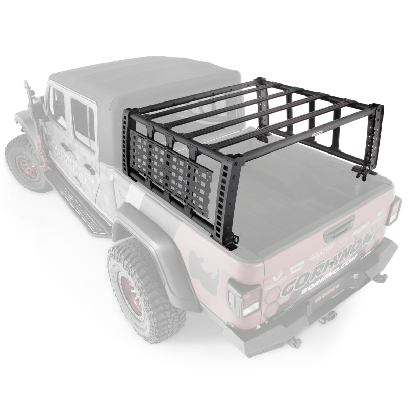 Load image into Gallery viewer, Go Rhino 19-21 Jeep Gladiator XRS Overland Xtreme Rack - Black
