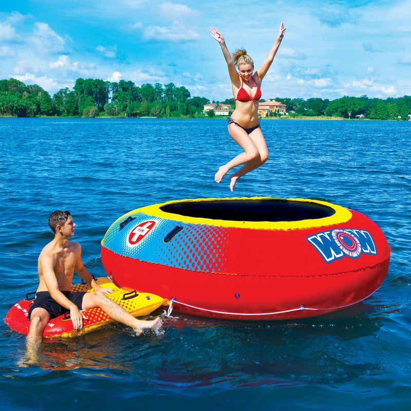 Load image into Gallery viewer, WOW Watersports Floating Pool and Lake Bouncer
