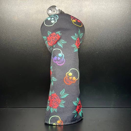Skulls & Roses Canvas Headcover