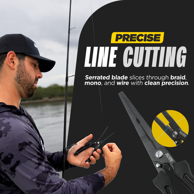 Load image into Gallery viewer, Beyond Fishing 8.5” Long Nose Fishing Pliers

