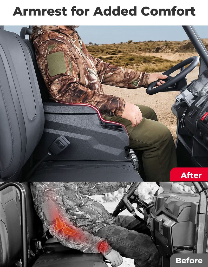 Load image into Gallery viewer, UTV Bench Seat Center Console Box for Polaris Ranger XP 1000/Crew 2017-2026
