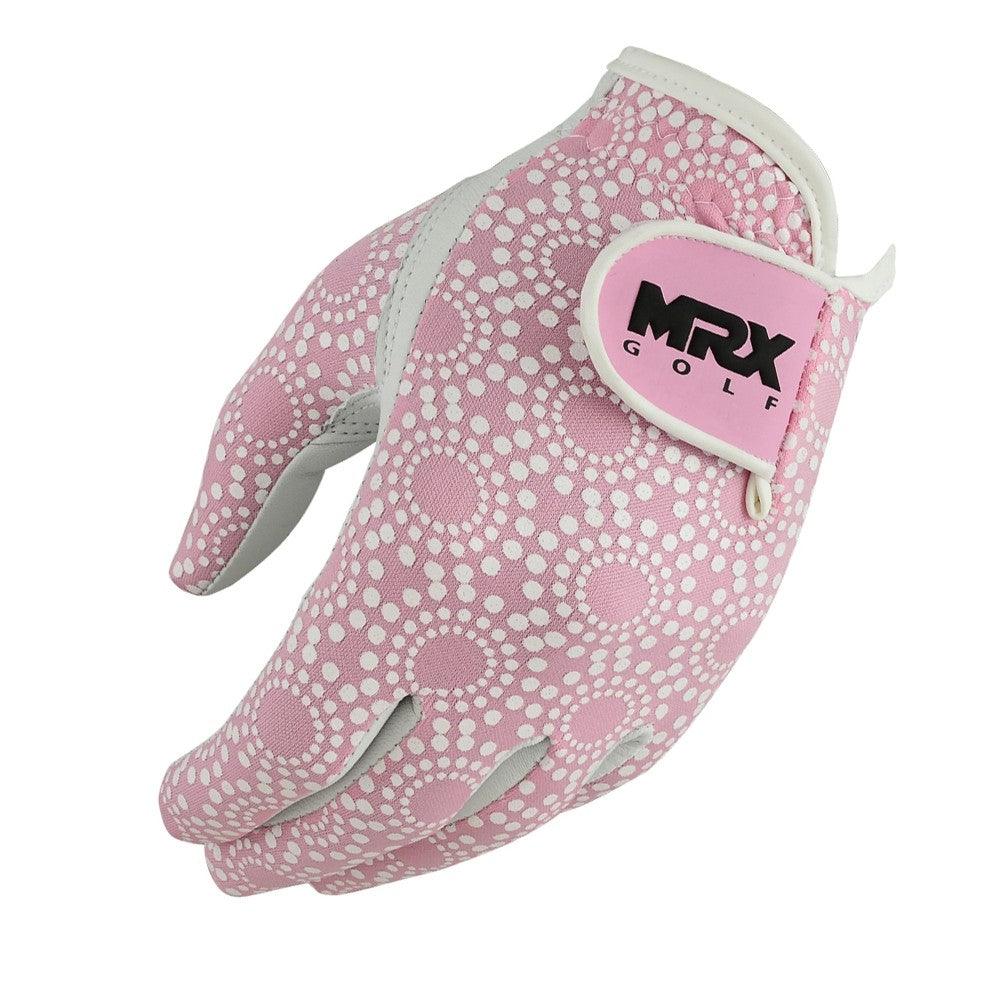 New Women Golf Gloves Cabretta Leather Pink
