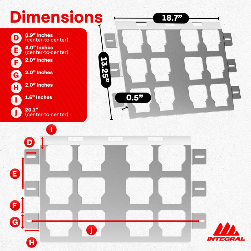 Load image into Gallery viewer, Integral Plates - Universal
