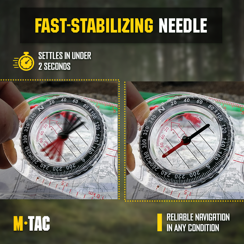 Load image into Gallery viewer, M-Tac Map Compass
