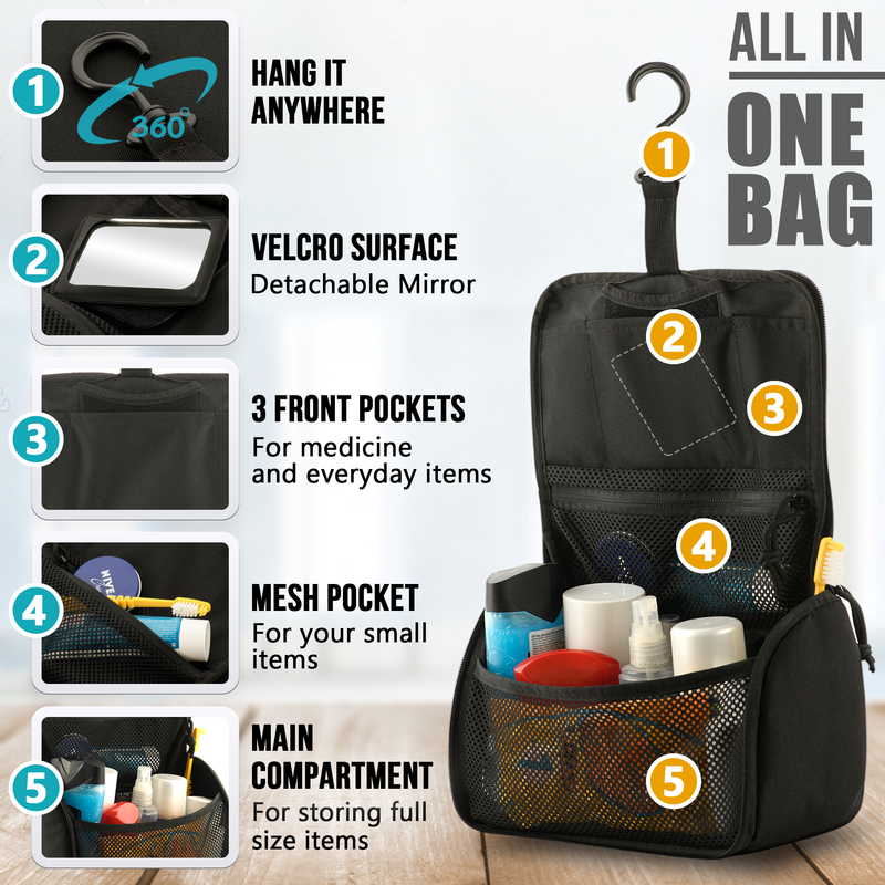 Load image into Gallery viewer, M‑Tac Tactical Toiletry Bag
