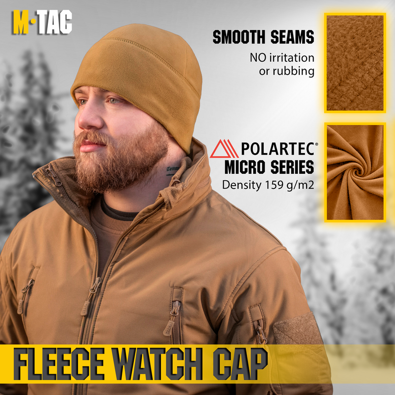 Load image into Gallery viewer, M-Tac Fleece Watch Cap Light Polartec Gen II (159 g/m2)

