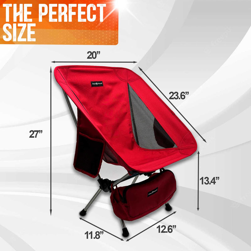 Load image into Gallery viewer, Pike Trail Ultralight Compact Outdoor Camping Tailgate Festival Beach Chair

