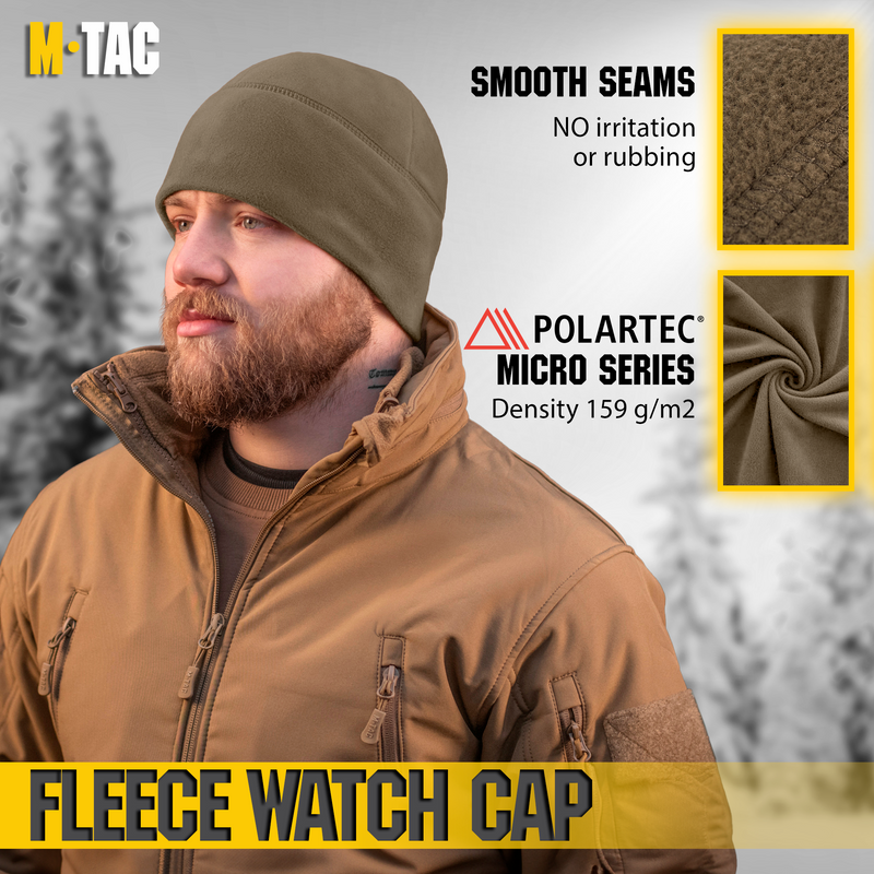 Load image into Gallery viewer, M-Tac Fleece Watch Cap Light Polartec Gen II (159 g/m2)
