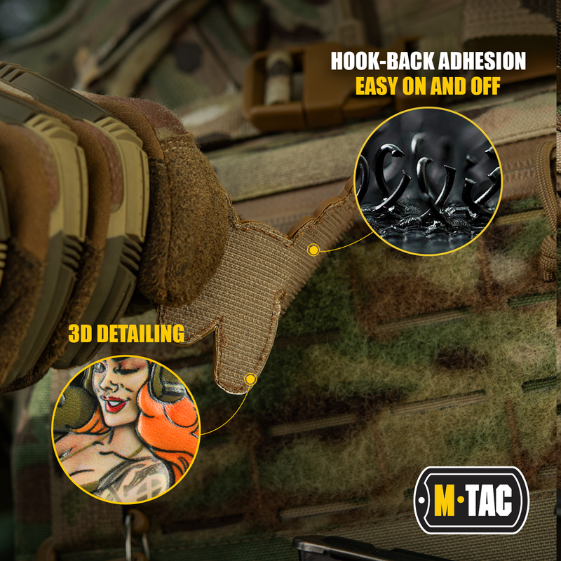 Load image into Gallery viewer, M-Tac Morale Patch Tactical Girl
