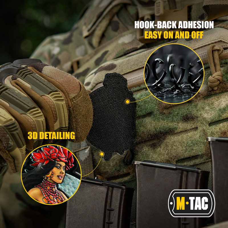 Load image into Gallery viewer, M-Tac Morale Patch Tactical Girl
