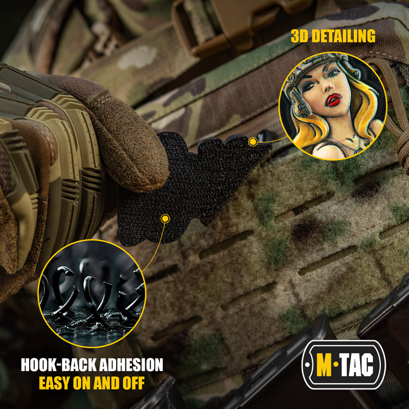 Load image into Gallery viewer, M-Tac Morale Patch Tactical Girl
