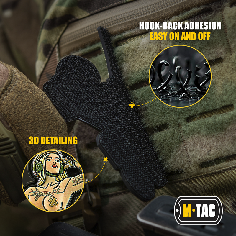 Load image into Gallery viewer, M-Tac Morale Patch Tactical Girl
