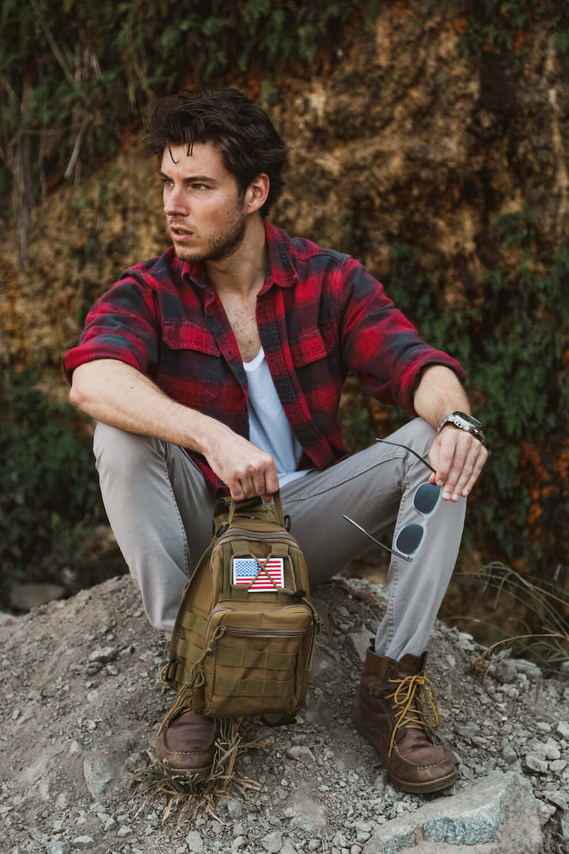 Load image into Gallery viewer, Tactical Sling Shoulder Bag
