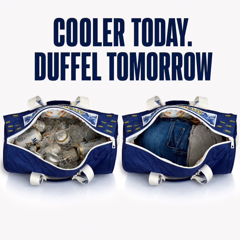 Load image into Gallery viewer, University of Michigan Duffel Cooler
