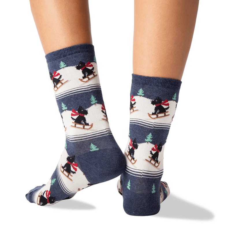 Load image into Gallery viewer, Sledding Scottie Dog
