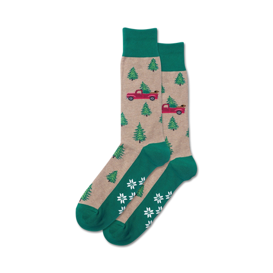 Holiday Trucks Non-Skid Slipper