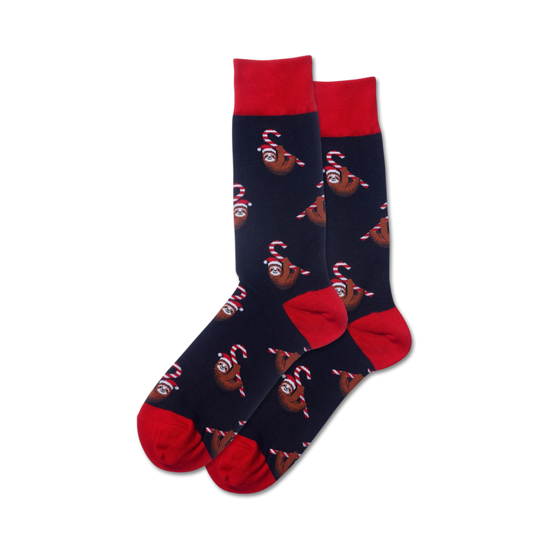 Load image into Gallery viewer, Candy Cane Sloth
