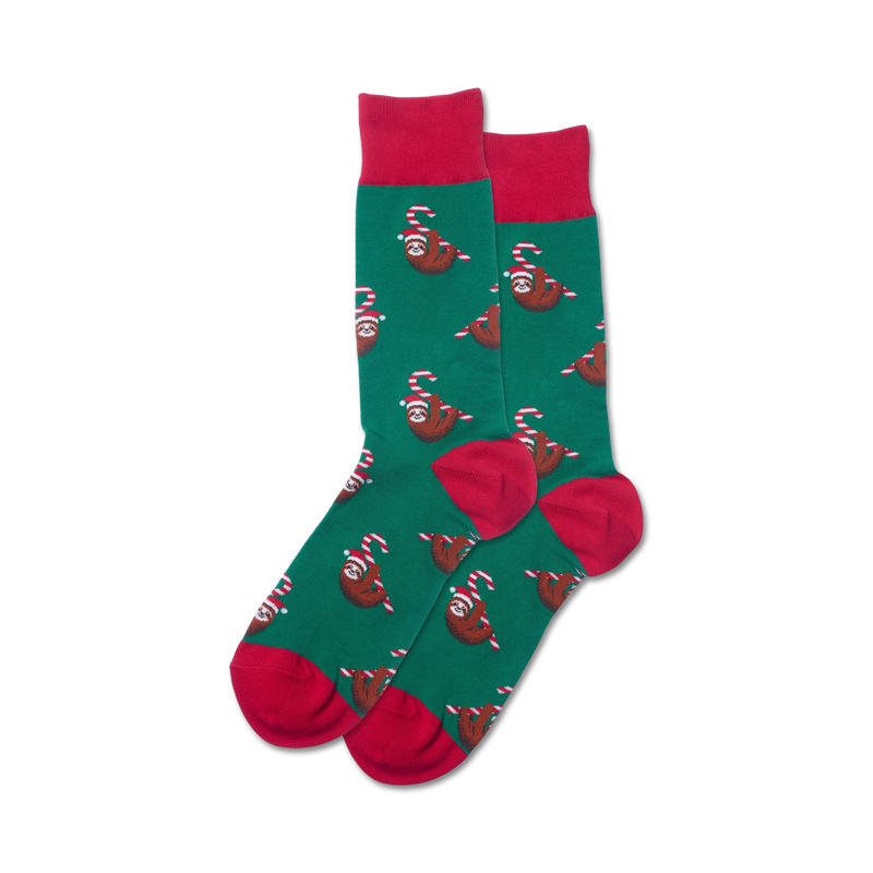 Load image into Gallery viewer, Candy Cane Sloth
