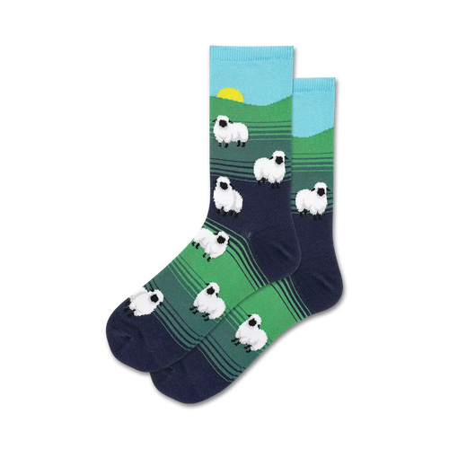 Fuzzy Sheep Landscape