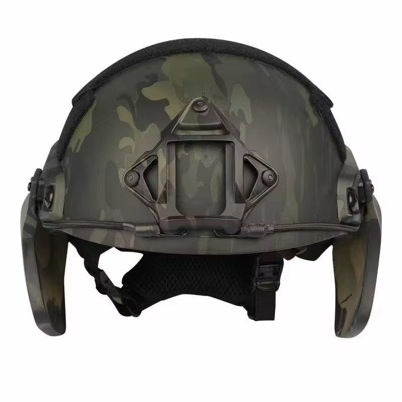 Load image into Gallery viewer, “Ear Armor” Attachable Side Helmet Protection for High Cut Helmet: Tested to LEVEL IIIA
