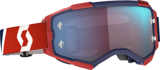 SCOTT Fury Goggle - Red/Blue - Black Works 272828-1228349