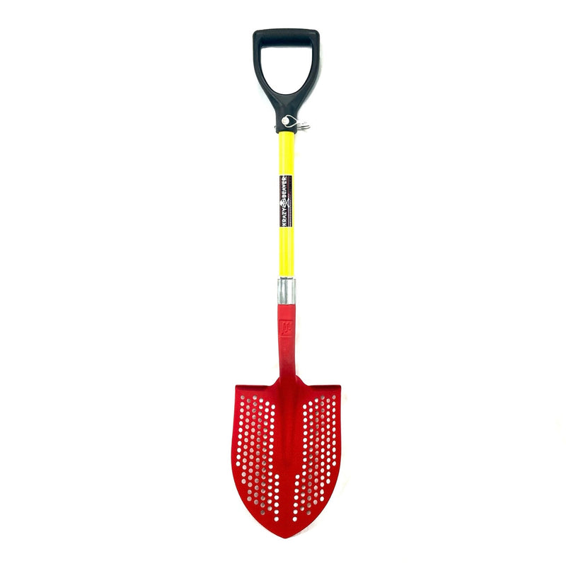 Load image into Gallery viewer, Krazy Beaver Mud Shovel (Red / Yellow)
