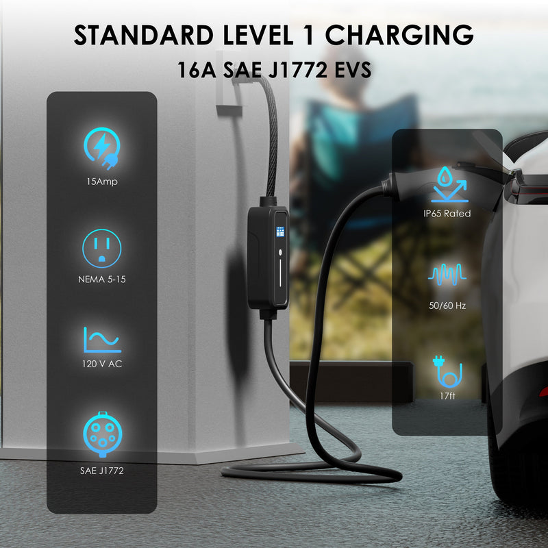 Load image into Gallery viewer, J1772 16A Portable Charger
